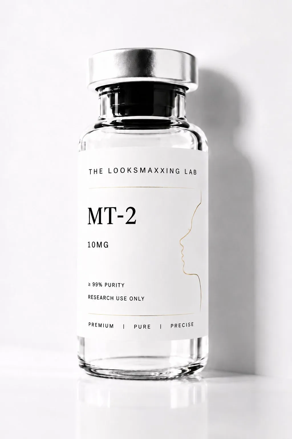 Melanotan II research peptide vial